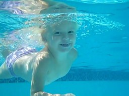 Alivia Swimming